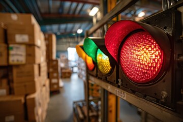 Warehouse traffic light (1)