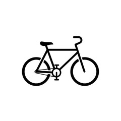 Obraz premium Bicycle image black icon
