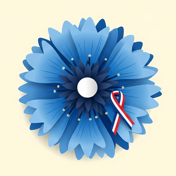 Bleuets de France symbole du souvenir