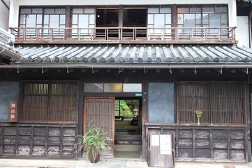 広島県竹原市のレトロな街なみ