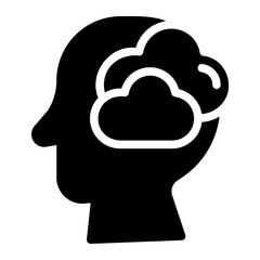 positive thinking icon