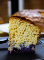 Pastel de arándanos