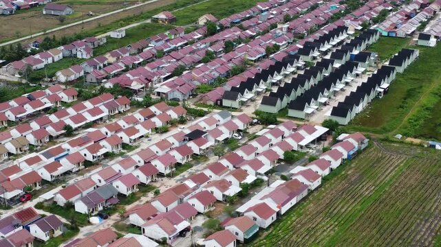 Agricultural areas converted into subsidized housing areas in Banjarmasin