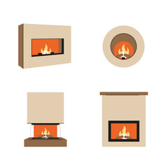 Modern fireplace and wall decor, cozy home interior concept for winter warmth and luxury living room design