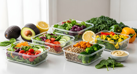 Fresh Vegetable Meal Prep for Healthy Eating