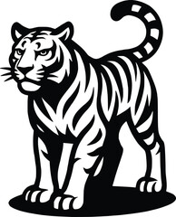 Fototapeta premium tiger vector illustration