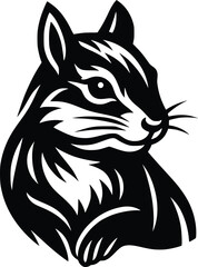 Fototapeta premium squirrel vector illustration for logo