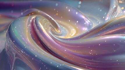 High resolution abstract swirl pattern offering a luminous and colorful background experience