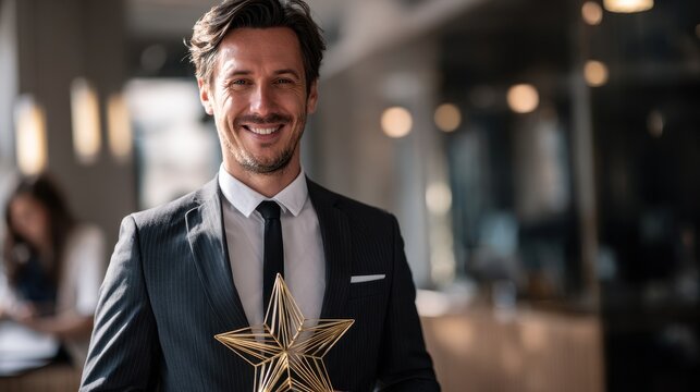 Entrepreneur honored with star accolade