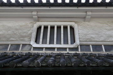 観光名所である岡山県倉敷市のレトロな街なみ