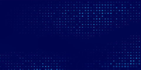 Blue background transparant dot flow modern abstract. Random nice vector illustrations pattern