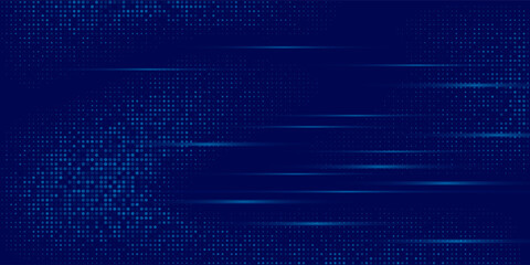 Blue Binary Data Software Programming Code Background. dot flow