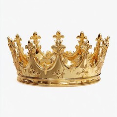 Ornate gold crown
