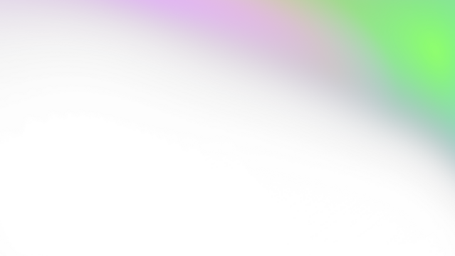 A diagonal gradient of purple and green pixels transitions from dark to bright on a transparent background.