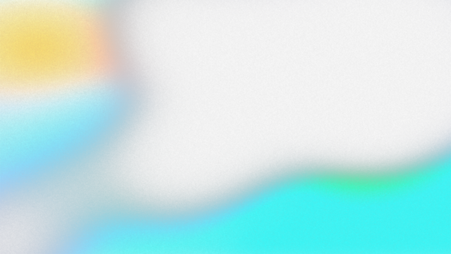 A vibrant, abstract swirl of colors, including yellow, blue, and black, is isolated on a transparent background.