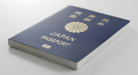 Official Japanese Passport document with the national emblem of Japan, signifying international travel and identification