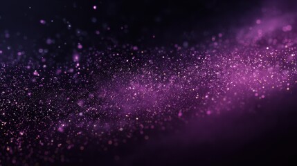 abstract purple background with particles
