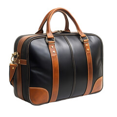 A business travel bag studio shot isolated on a white background