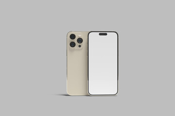 Phone Screen blank Mockup Template