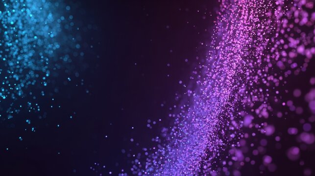 abstract blue background with bubbles