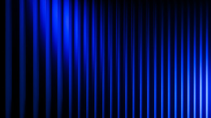 Futuristic neon gradient pattern with vertical glowing lines blending smooth and radiant colors. Minimalistic abstract dark background perfect for creative digital tech designs