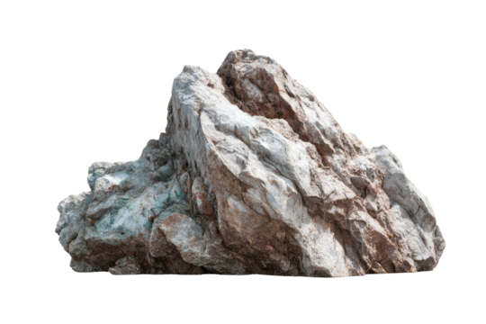 A substantial, irregular rock formation