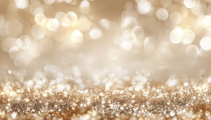 Golden bokeh background (2)