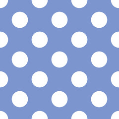 Seamless polka dot pattern with evenly spaced circular shapes. Clean and minimal design, ideal for textile, packaging, backgrounds, wallpaper, and digital projects. Perfect for both modern and classic