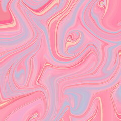 Soft pink and blue marble texture with flowing pastel swirls, creating a dreamy and elegant abstract pattern. Perfect for backgrounds, fashion, or art design projects.