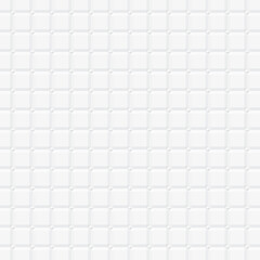 white square seamless pattern, black and white vector illustration