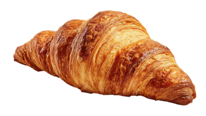 Golden croissant, perfectly baked