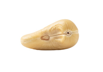 Fototapeta premium Cashew nut isolated on transparent background
