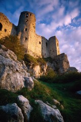 Mystical Ruins at Sunset
