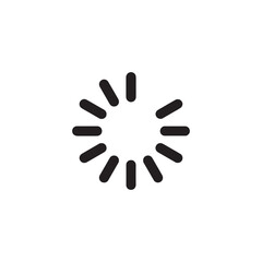 Circular Loading Spinner Progress Indicator Icon