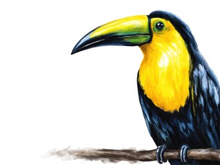 Obraz premium Yellow-headed Amazon Parrot