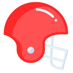 Football helmet icon