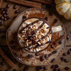 Mocha Pumpkin Spice Latte