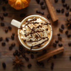 Mocha Pumpkin Spice Latte