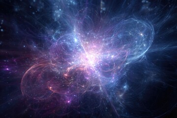 Colorful Nebula In Deep Space