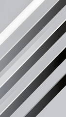 Obraz premium Minimal abstract geometric diagonal lines in grayscale