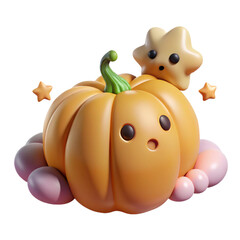 halloween pumpkin 3D
