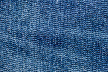Washed denim fabric texture background