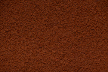 Cocoa powder for making drink and dessert texture background