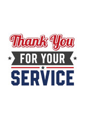 Fototapeta premium Expressing Gratitude A Veterans Day Tribute to Honor and Thank You For Your Service