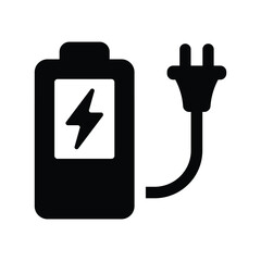 Battery charging icon
