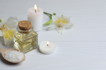 spa compositions on the background
