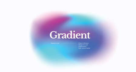 Gradient Creative background for visual web, presentation, social media