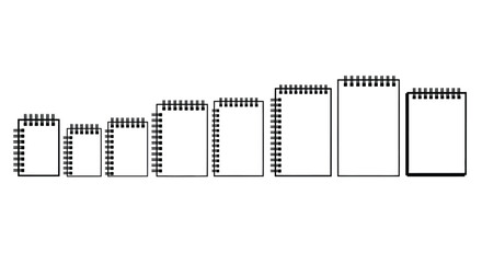 Bar chart growth trend progressive steps data visualization abstract simple minimalist design elements vector