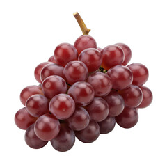 Fototapeta premium Bunch of ripe red grapes on a background fruit food