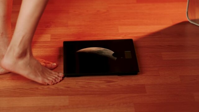 Exploring an artistic representation of the moon on a flat surface at home